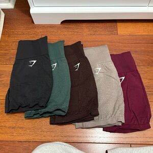 Lot of Gymshark Vital Seamless Shorts